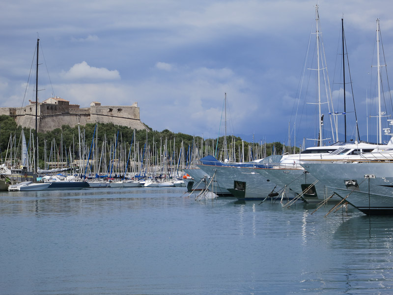 Antibes Harbour & Castle