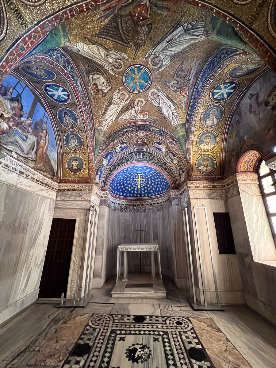 Mosaic in the Archiepiscopal Museum, Ravenna