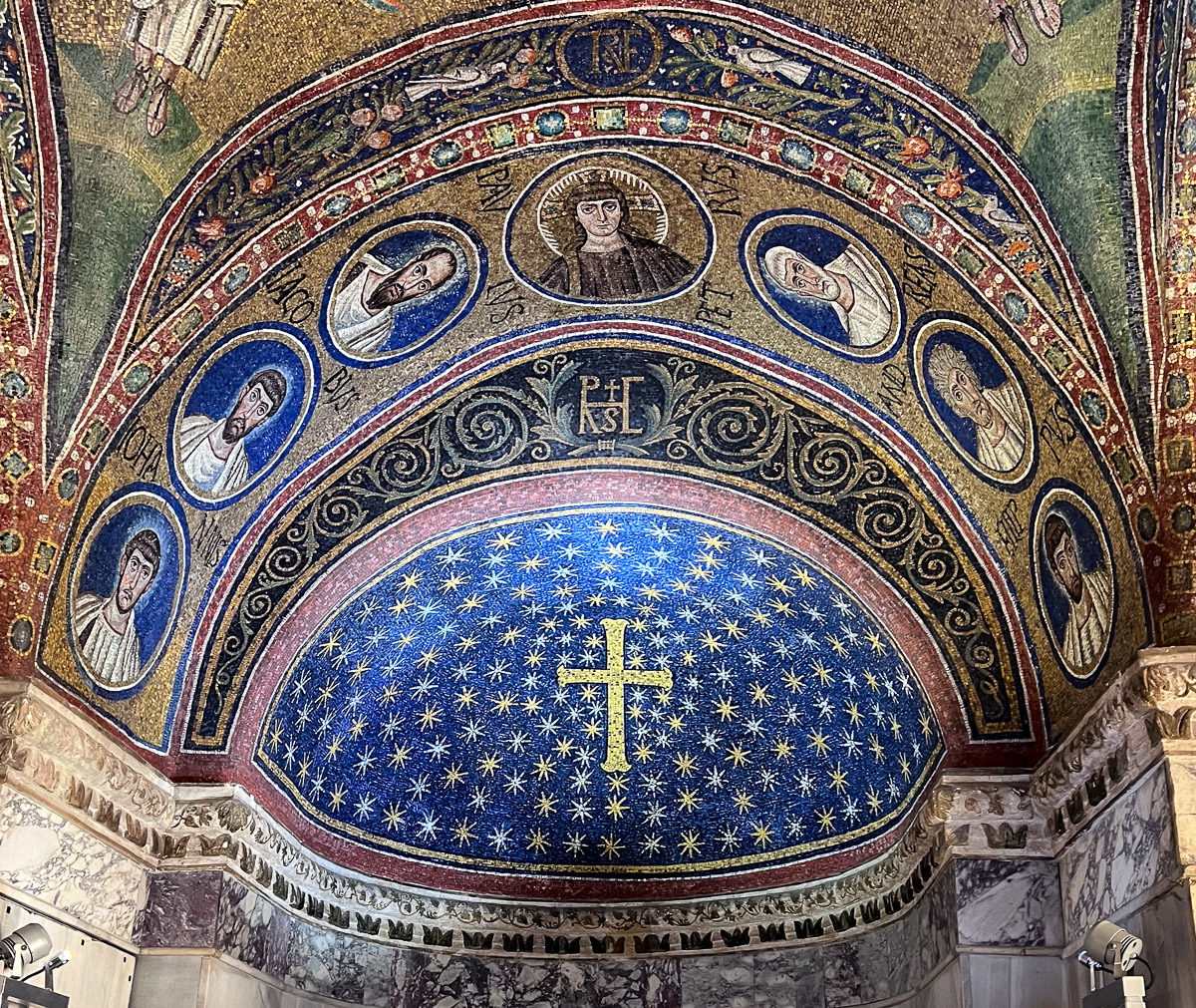 Mosaic in the Archiepiscopal Museum, Ravenna