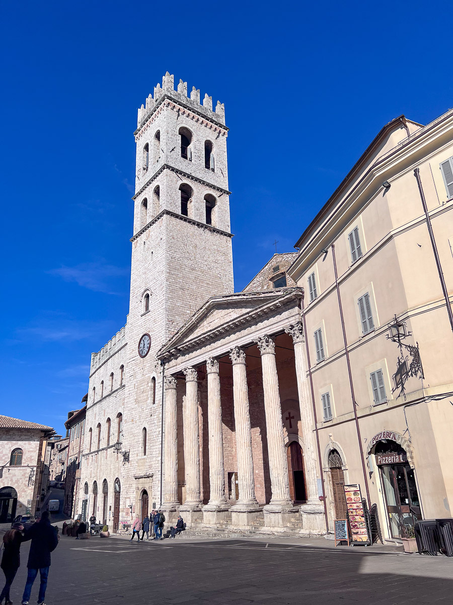Assisi - Church of Santa Maria sopra Minerva