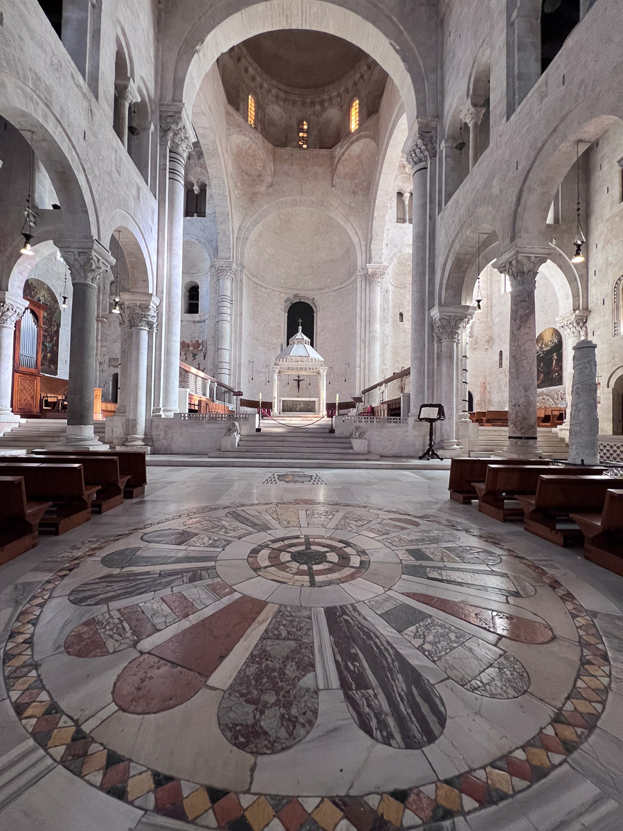 Bari, Italy - The Basilica Cattedrale Metropolitana Primaziale San Sabino