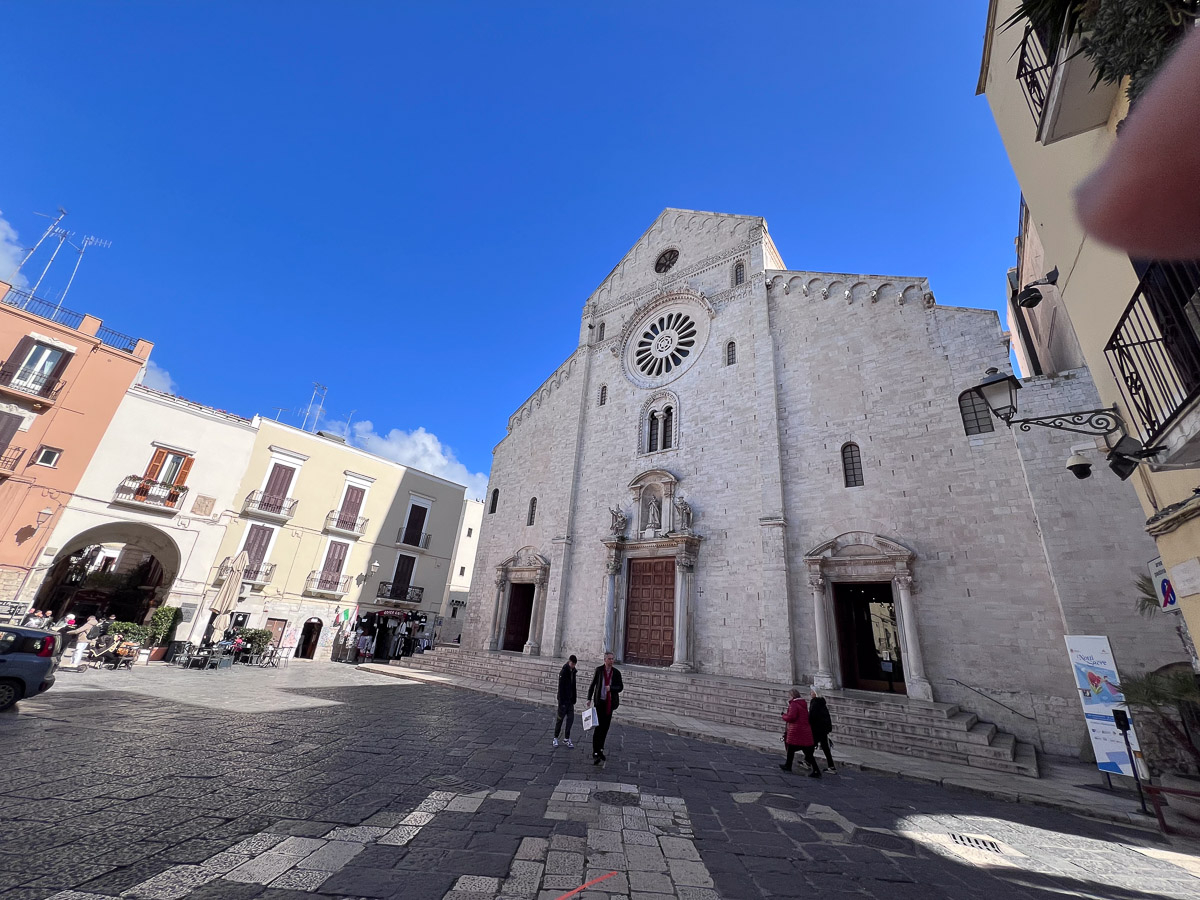 Bari, Italy - The Basilica Cattedrale Metropolitana Primaziale San Sabino