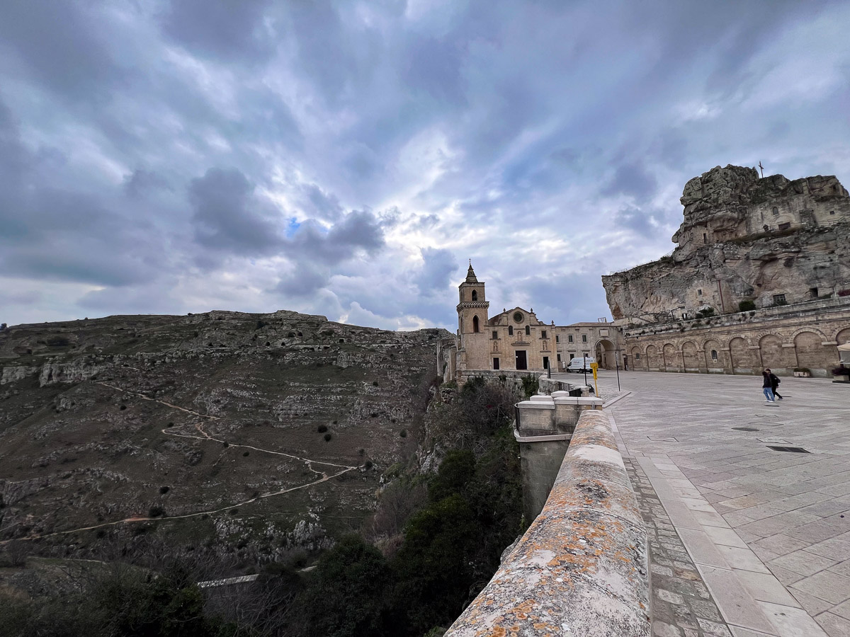 Matera, Italy - Church of San Pietro Caveoso.