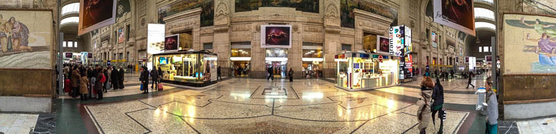 Train station, Main hall