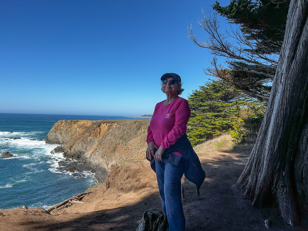 Raquel on the Headlands