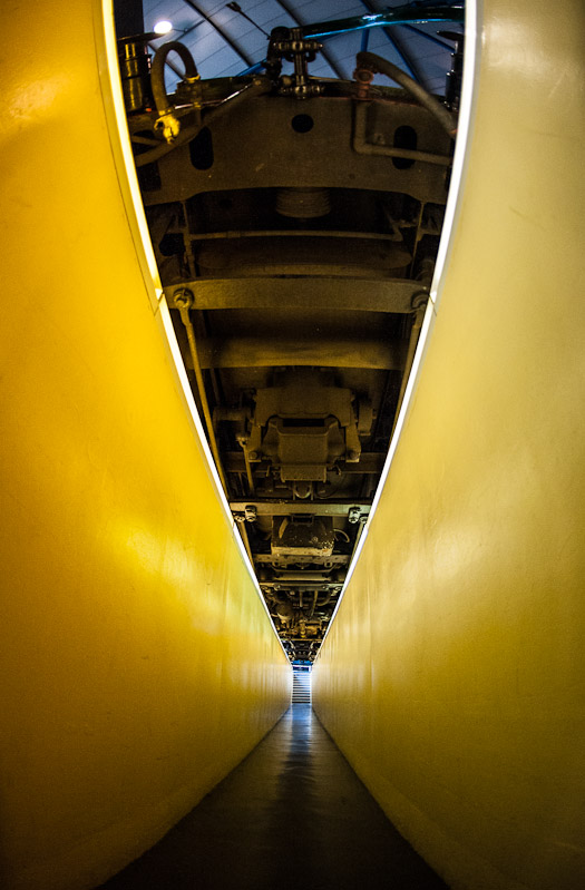 Undercarriage of Train